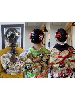 成人式・卒業式・結婚式…大切なイベントは、boomにお任せください◎熟練の技術で晴れの日をより華やかに♪