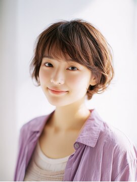 ニスル センター南店(NISURU) 似合わせカット/大人ガーリー/ダークアッシュ/着物/センター南