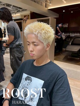ルースト 原宿店(ROOST) MEN’S HAIR/波巻ツイストスパイラル/フェザーパーマ/原宿