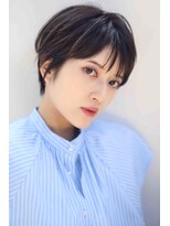 ヘアーパレス フタバ(Hair palace FUTABA)&nbsp;マッシュショート/レイヤーショート/ダークブラウン