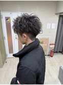 刈り上げアクティブラフアップバングショート