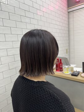 ループウエスト(LOOP WEST) ヘイリーボブ×チョコブラウン