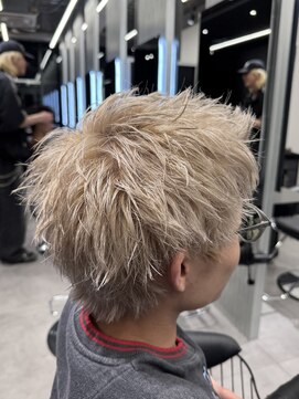 メンズ サロン ドット トウキョウ 町田店(men's salon dot. tokyo) ハイトーンスパイキーショート