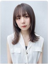ブロッサム 東久留米店(Blossom)&nbsp;20代30代韓国風◎小顔セミロングレイヤー×くびれカット
