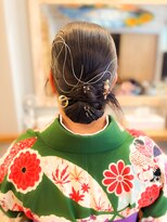 パシャ(Pasha)&nbsp;タイトめシニヨン