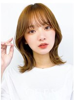 ブロッサム 東久留米店(Blossom)&nbsp;◎小顔見せ韓国風ミディアム◎くびれレイヤー×2wayバング