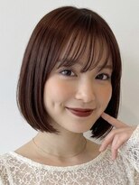 ミンクスリッカ 表参道(MINX RICCa)&nbsp;ボブに飽きた方へ◎顔周りレイヤーで垢抜けボブ