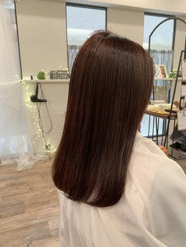 ニコヘアープラス(NICOhair＋) カット&透明感カラー
