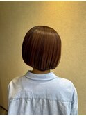 丸みボブ　おさまり重視