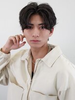 メンズサロン ガウディ 梅田茶屋町店(men's salon Gaudi)&nbsp;メンズカット×カルマパーマ×センターパート