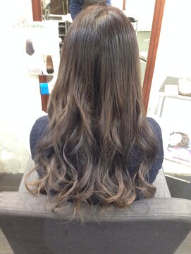 フェリシータ 緑地公園店(felicita) 外国人風ダブルカラー♪アッシュグレージュ