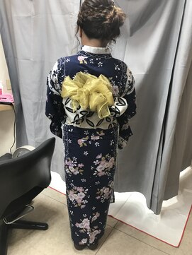 ヘア ケイノート(HAIR key-note) 浴衣着付け