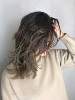 ラトリエ ブロカント 立川北口店(L'atelier BROCANTE)&nbsp;バレイヤージュ アディクシーカラー ベージュ グラデーション