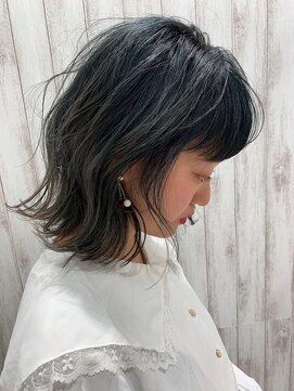 アッシュ 田無店(Ash) グラデーション×ネイビー