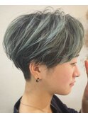 【ホロホロHair】グリーンカラー