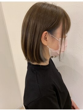 ダリアヘアー ミュウズ(Dahlia hair mieuxs) シルバーインナーカラー