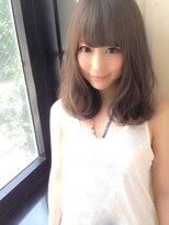 テオ(Theo)&nbsp;Theo /エメラルドアッシュ/ 巻き髪風パーマ/ミディアム