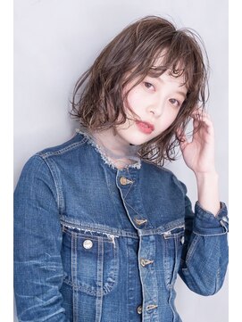 ケイト(kate) 【kate】大宮　モカブラウン×パーマ風ボブ