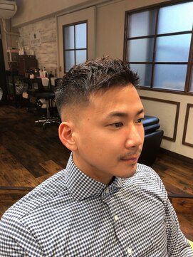 グロウ バイ フェイス(GLOW by face) parfum men 20代　30代　40代 フェードスタイル