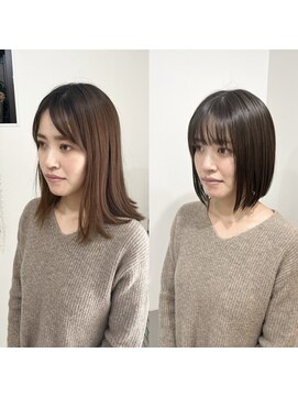 メモリーズ 銀座(Memories) 誰でも似合う！安定の似合わせボブ！　ショートヘア