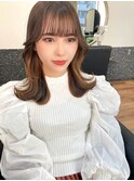 韓国風ヘア/韓国風くびれヘア/エギョモリ