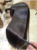 美髪縮毛矯正　シルクストレート
