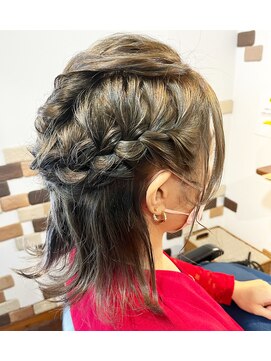 エピス プラス 円山店(epice plus) 大人ヘアアレンジ