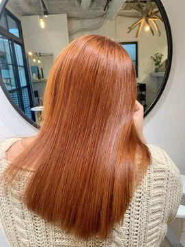 ルーム(Loom.) ケアブリーチ オレンジカラー ダブルカラー