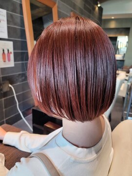 サラジュ 川西店(SARAJU) ミニボブ×レッド