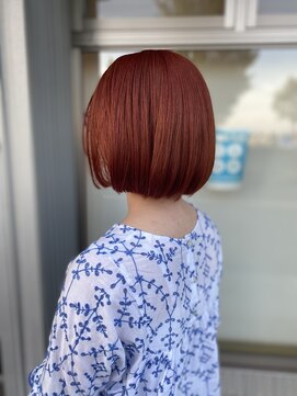 アティック(attic) ブリーチカラーオレンジ