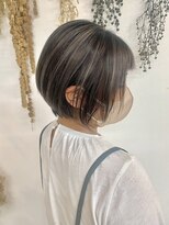 ラボヌールヘアーノーブル 新越谷店(La Bonheur hair noble) バレイヤージュ　しょーと