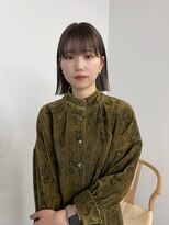 ディッシィ 立川(D'ICI) FUMI~切りっぱなしボブ