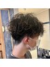 <mens限定>カット+ツイストスパイラルパーマ