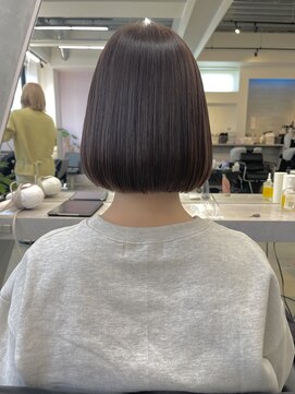エリンヘア(ELIN hair.) 【 ELIN 】グレージュボブ