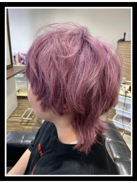 リレーションヘアーデザイン(Relation hair design) ハイトーンウルフ