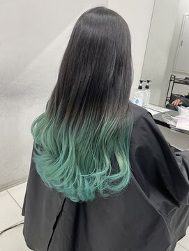 アライブ キチジョウジ(ALIVE Kichijoji) ブルーグリーングラデーションカラー