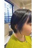 ネイビブルーフェイスフレイミング