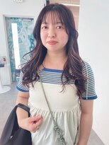 ギグスダブル 栄久屋大通店(gigs double)&nbsp;レイヤーカット/インナーカラー/ピンクベージュ