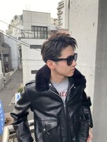 アルカナ 明治神宮前原宿(ARCANA)&nbsp;ウルフアッシュブラックカルマパーマベリーショート