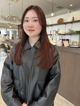 ドレープ(Dreap) ピンクブラウン[akari]