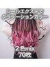 【エクステで作るグラデーション】シールエクステ７０枚 ￥28,000