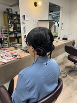 コワファーストナガサキシャンプーボーイ(COIFF1RST NAGASAKI SHAMPOO BOY)&nbsp;ツインテールアレンジ