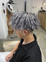 エルオム(EL.HOMME)&nbsp;【TAKASHI】ホワイトガンメッシュツイスト