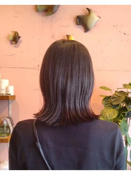 ザジ(ZAZIE) 切りっぱなしボブ