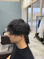 イコール(equal) ツーブロック刈り上げツイストスパイラルマッシュ