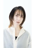 ショートウルフ/インナーカラー/イヤリングカラー/GUILD