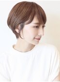 【 Ｉ. 】30代からの襟足すっきり前下がりショートボブ　川口