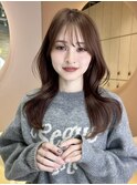 韓国レイヤーカット顔周り 前髪 haruhi