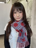 カシェ ホリエ(CACHE HORIE)&nbsp;レイヤーカット / ブラウンカラー / レイヤースタイル