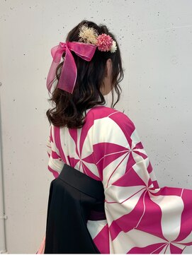 レウィン オモテサンドウ(Lewin-omotesando-) 卒業式着付け＋ヘアセット